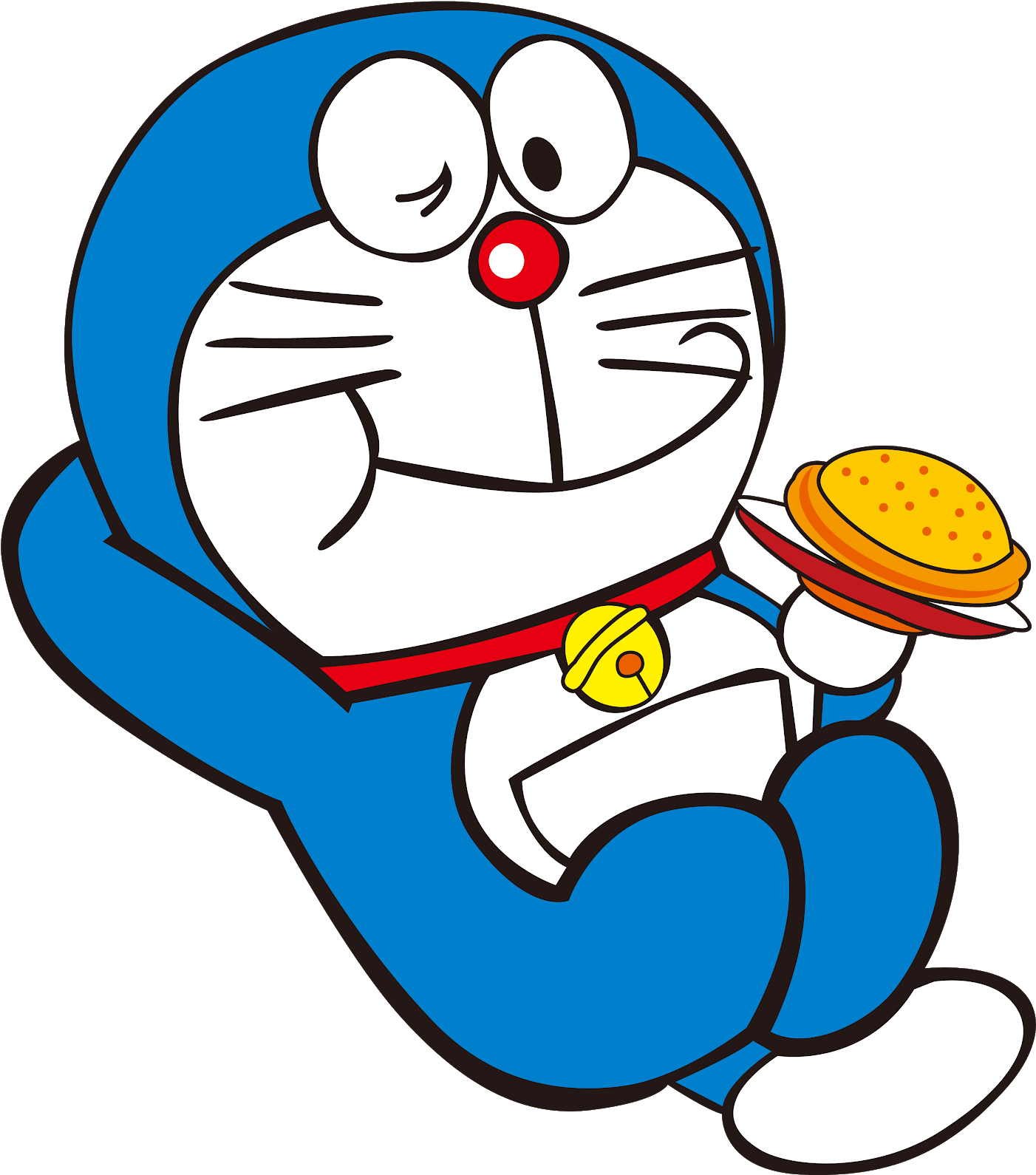 Doraemon - 休息 卡通 Clipart (1488x1600), Png Download