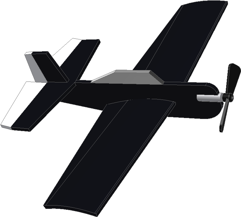 Airlightrc 2012 - - Monoplane Clipart (892x786), Png Download