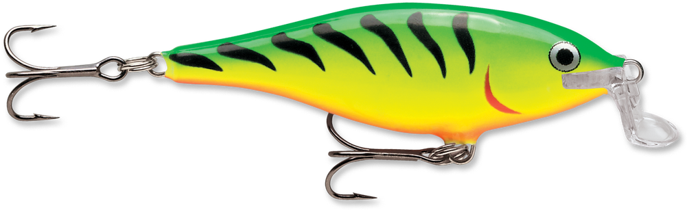 Shallow Shad Rap Ssr05ft - Rapala Fire Tiger Clipart (1000x715), Png Download