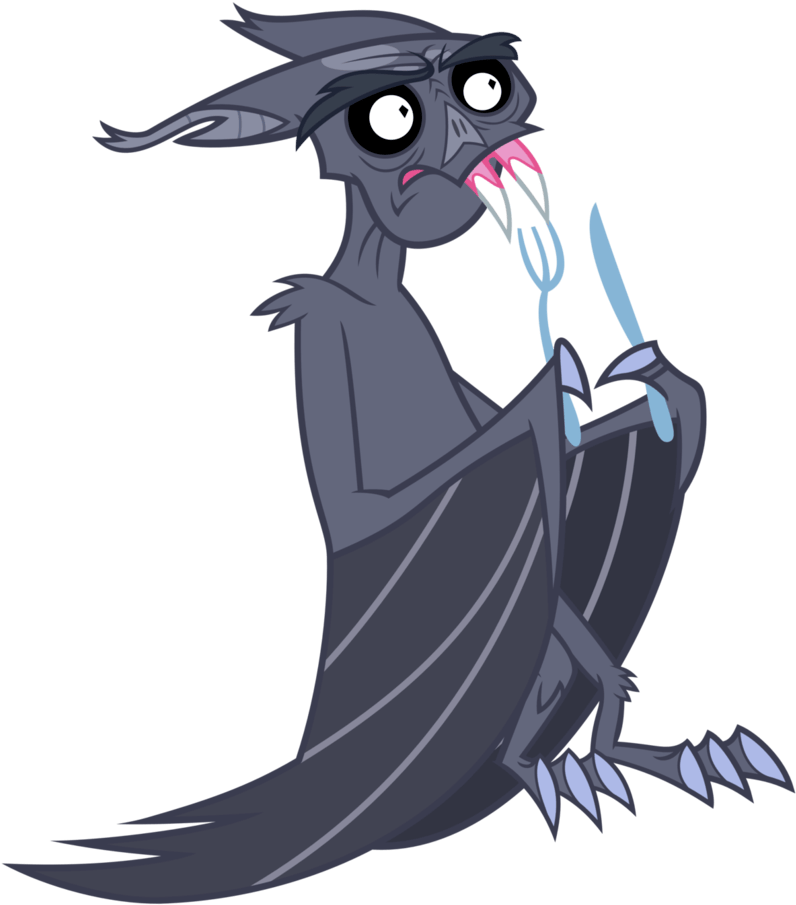 Betty Bat Barely Bites Breakfast By Reginault - Betty Bat Clipart (861x928), Png Download
