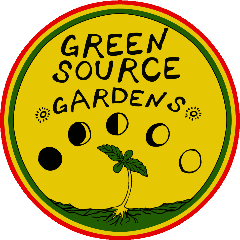 Green Source Gardens Logo - Circle Clipart (1000x996), Png Download