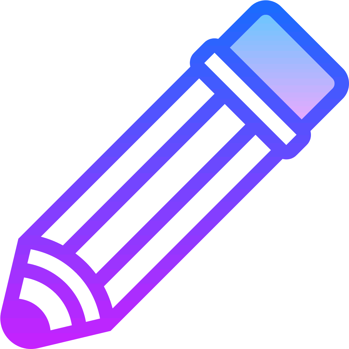 Pencil Icon Black Png Clipart (1600x1600), Png Download