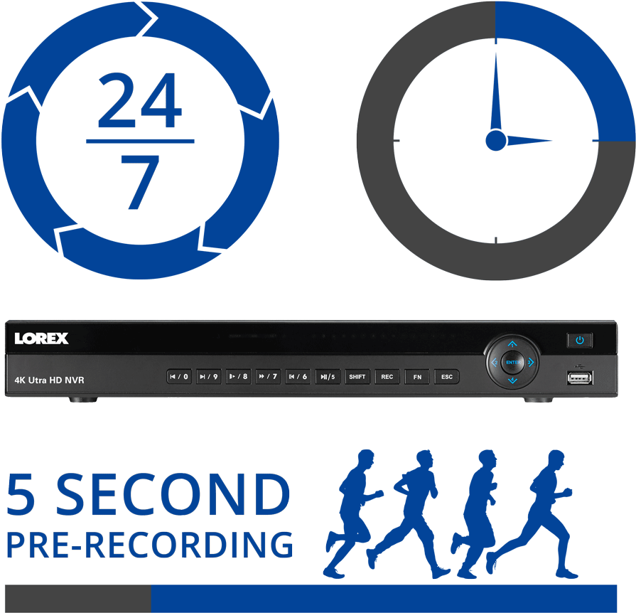 Nvr Multiple Recording Modes - Circle Clipart (1000x1000), Png Download