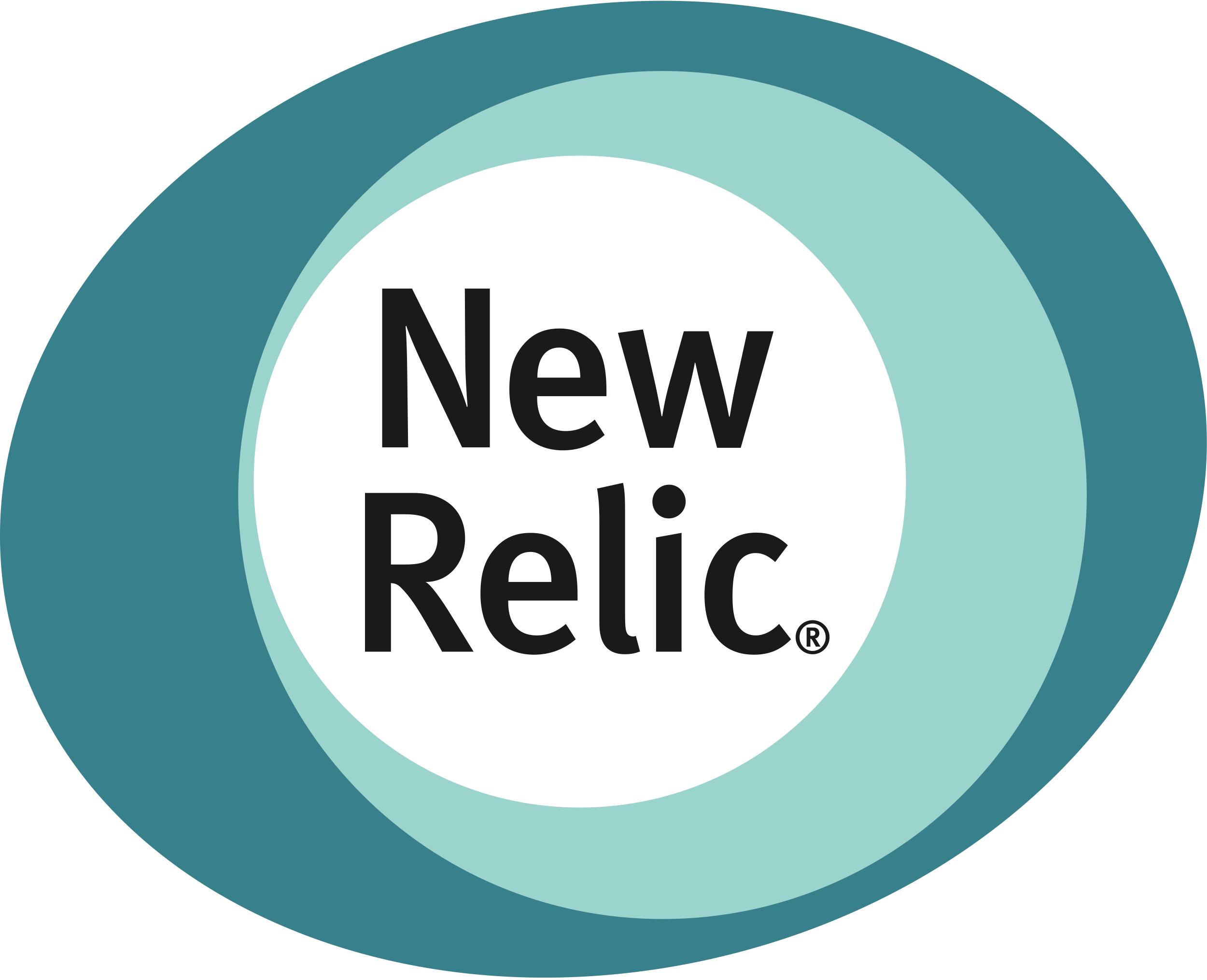 Senior Software Engineer - New Relic Logo Vector Clipart (2500x2031), Png Download