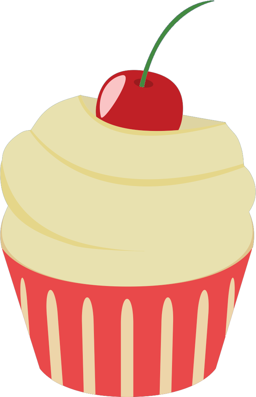 07 Novembre - Cupcake Clipart (2676x1431), Png Download