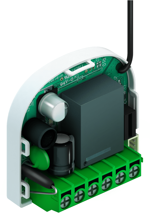 Aeotec Z-wave Nano Switch - Zwave In Wall Switch Teardown Clipart (605x867), Png Download