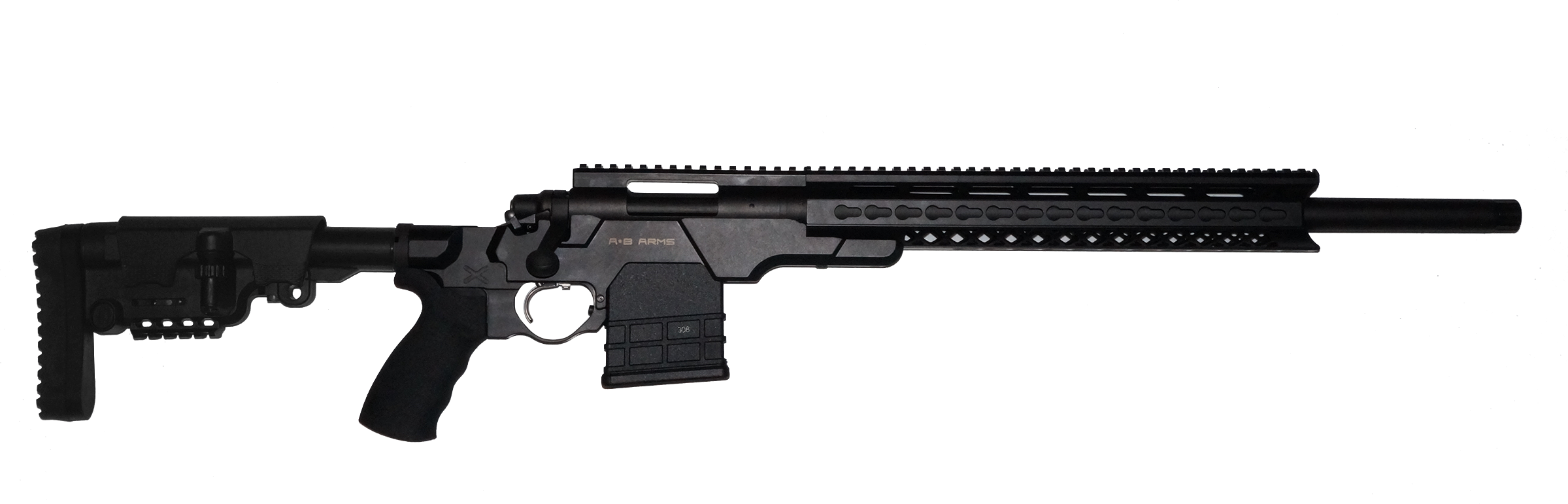 The A*b Arms Mod*x Rifle Combines The Best Of Two Worlds - Howa Precision 308 Clipart (2399x771), Png Download