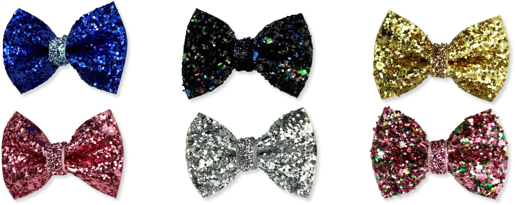 Mini Glitter Bow Duck Clips - Dingy Skipper - Png Download (5400x3600), Png Download