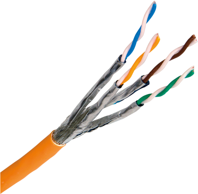 Category 7a Shielded - Category 7a Cable Png Clipart (728x804), Png Download