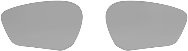 Smoke Black - Automotive Mirror Clipart (1000x571), Png Download