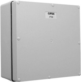 Junction Box, 4 Gang, Grey - Matv Junction Box Clipart (800x600), Png Download