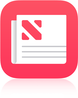 Apple News - News Apple Clipart (552x728), Png Download