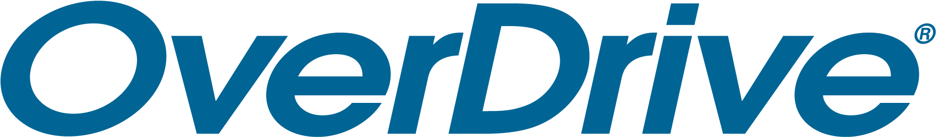 The Ulverscroft Digital App Is Available As A Free - Overdrive Library Logo Clipart (2158x563), Png Download