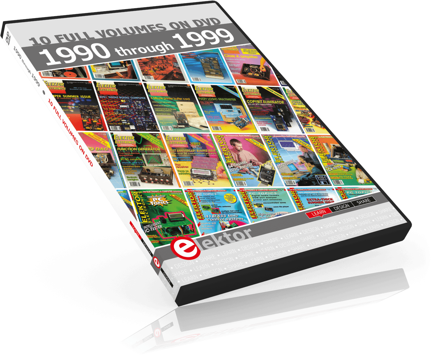 Dvd Elektor 1990 Through 1999 Download Skype - Graphic Design Clipart (1500x1500), Png Download