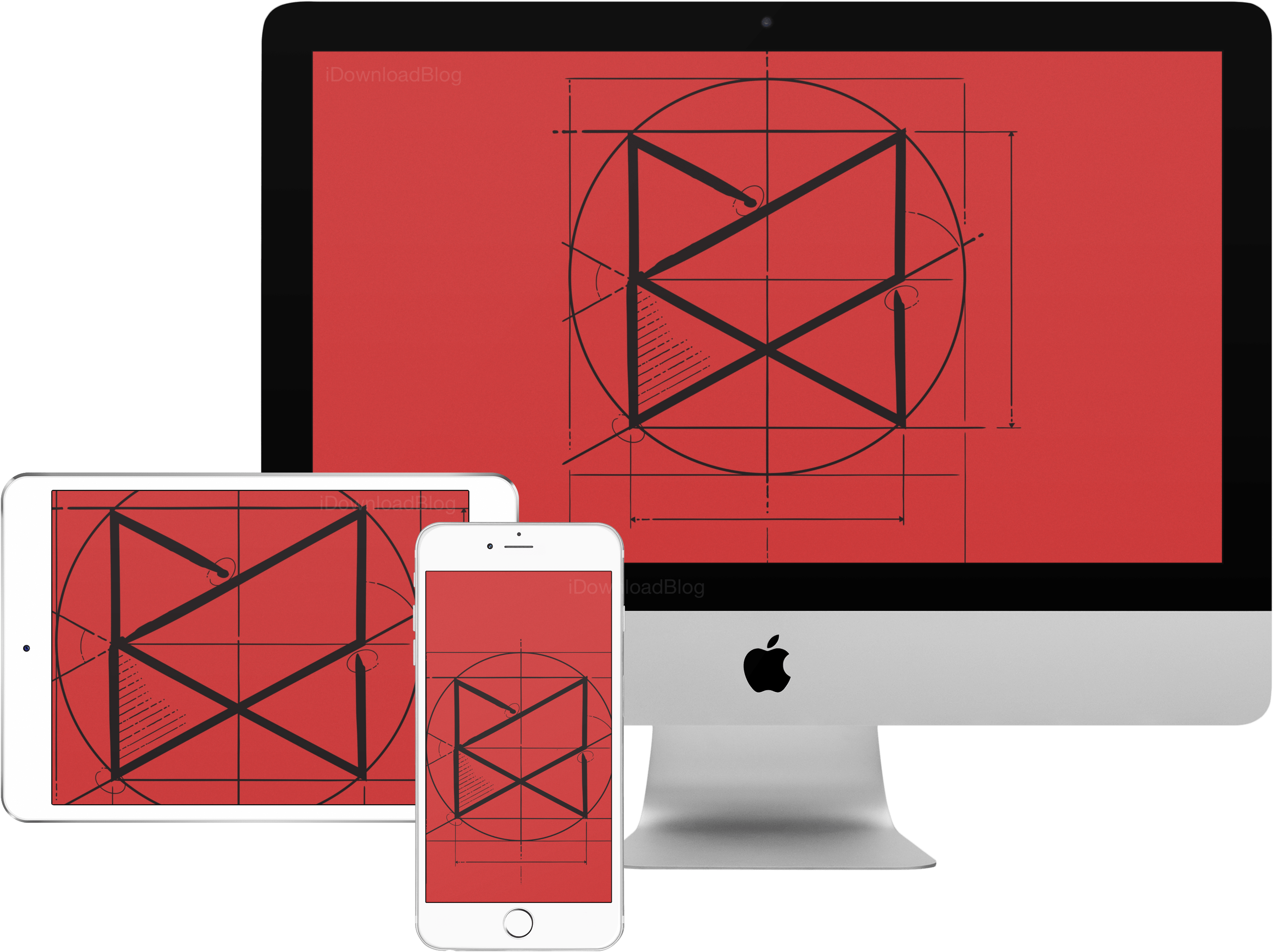 Iphone - Imac Iphone Ipad Clipart (3300x2475), Png Download