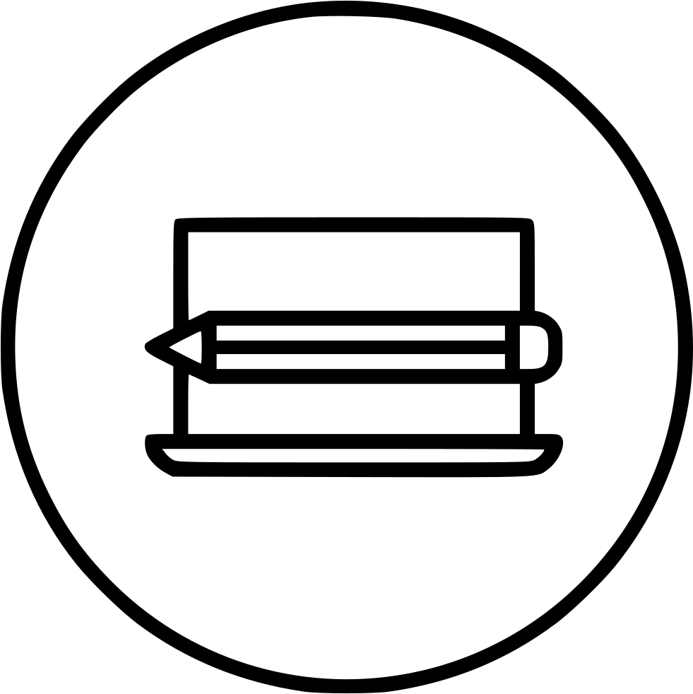 Mobile Laptop Computer Seo Web Pencil Edit Tools Comments - Line Art Clipart (981x982), Png Download