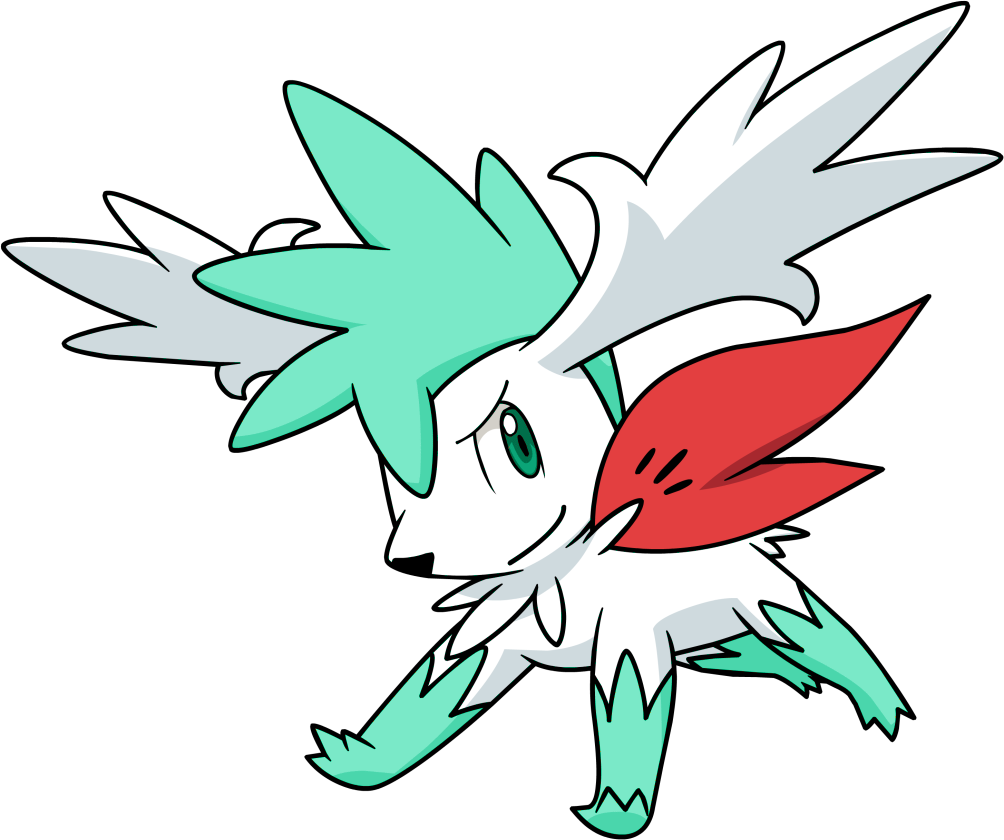 Image Shiny Sky Shaymin Dp3 Png Leonhartimvu Wiki - Shiny Sky Form Shaymin Clipart (1004x840), Png Download