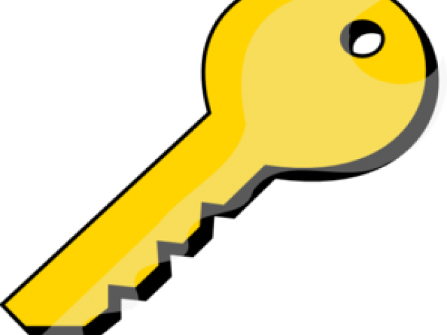 Magical Clipart Key - Coloured Key Clipart - Png Download (640x480), Png Download