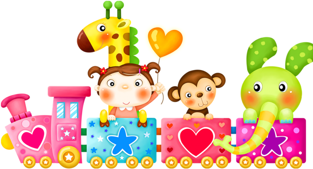 Train Clipart Kindergarten - Мини Детский Сад - Png Download (640x480), Png Download