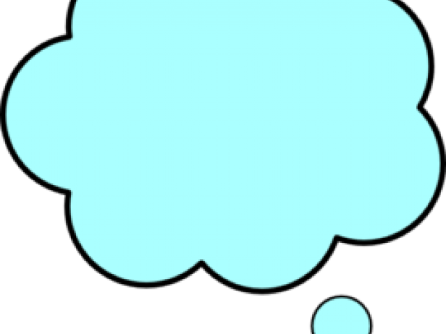 Bubbles Clipart Thinking - Circle - Png Download (640x480), Png Download