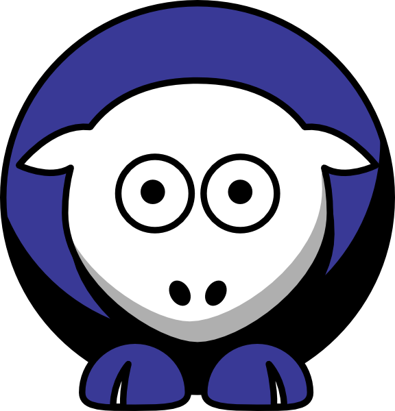Original Png Clip Art File Sheep Transparent Png (576x600), Png Download