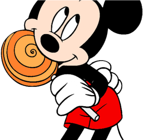Lollipop Clipart Disney Christmas - Mickey Mouse - Png Download (640x480), Png Download