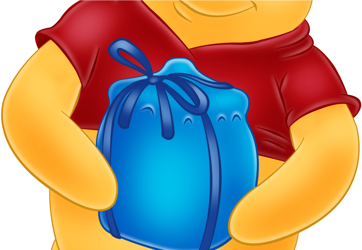 Winnie The Pooh Birthday Clipart At Getdrawingscom - Png Download (1368x855), Png Download
