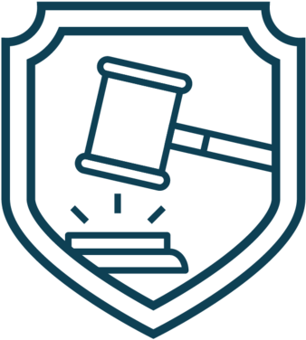 Criminal Defence Shield Icon For Shultz Law In Wichita Clipart (1000x452), Png Download
