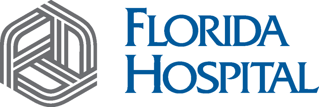 Florida Hospital Stacked 1 - Florida Hospital Clipart (1024x344), Png Download