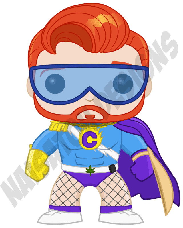 Flaming C Funko Pop Clipart (641x800), Png Download