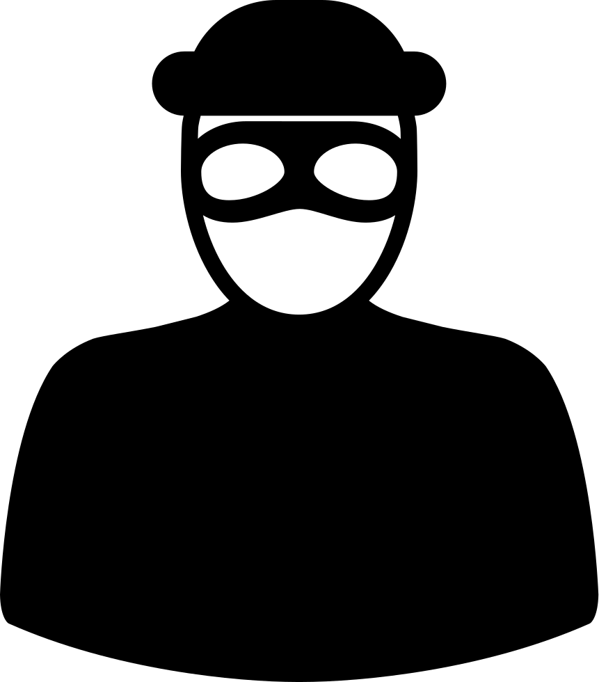 Thief, Robber Png, Download Png Image With Transparent - Robber Svg Clipart (800x911), Png Download