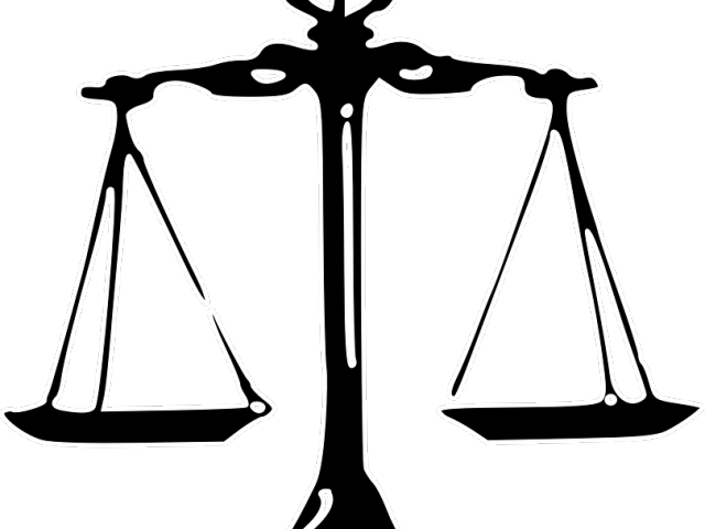 Scale Clipart Judicial - Scales - Png Download (640x480), Png Download