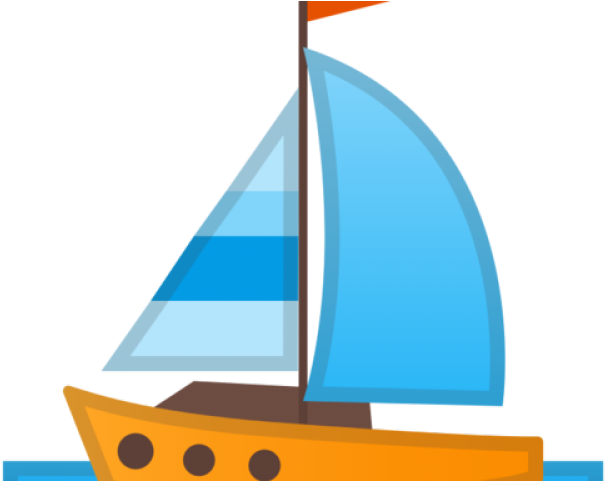 Sailboat Clipart Barco - Emoticon Barca - Png Download (640x480), Png Download