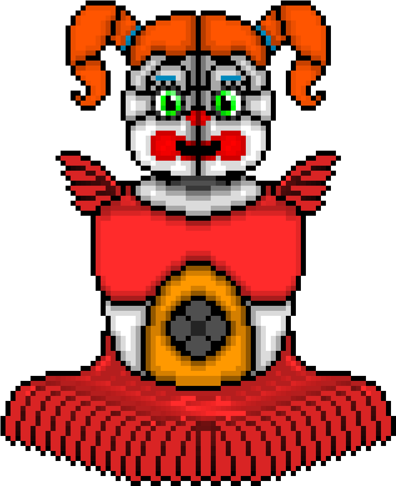 Circus Baby - Cartoon Clipart (1100x1040), Png Download