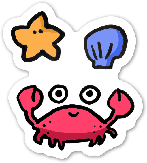 Cute Crab Clipart (541x600), Png Download