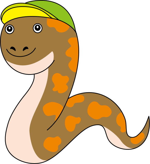 Snake Clip Art - Png Download (582x633), Png Download