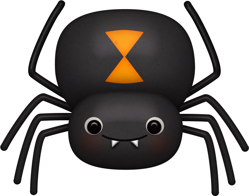Halloween Spider * Halloween 1, Halloween Clipart, - Insect - Png Download (857x677), Png Download