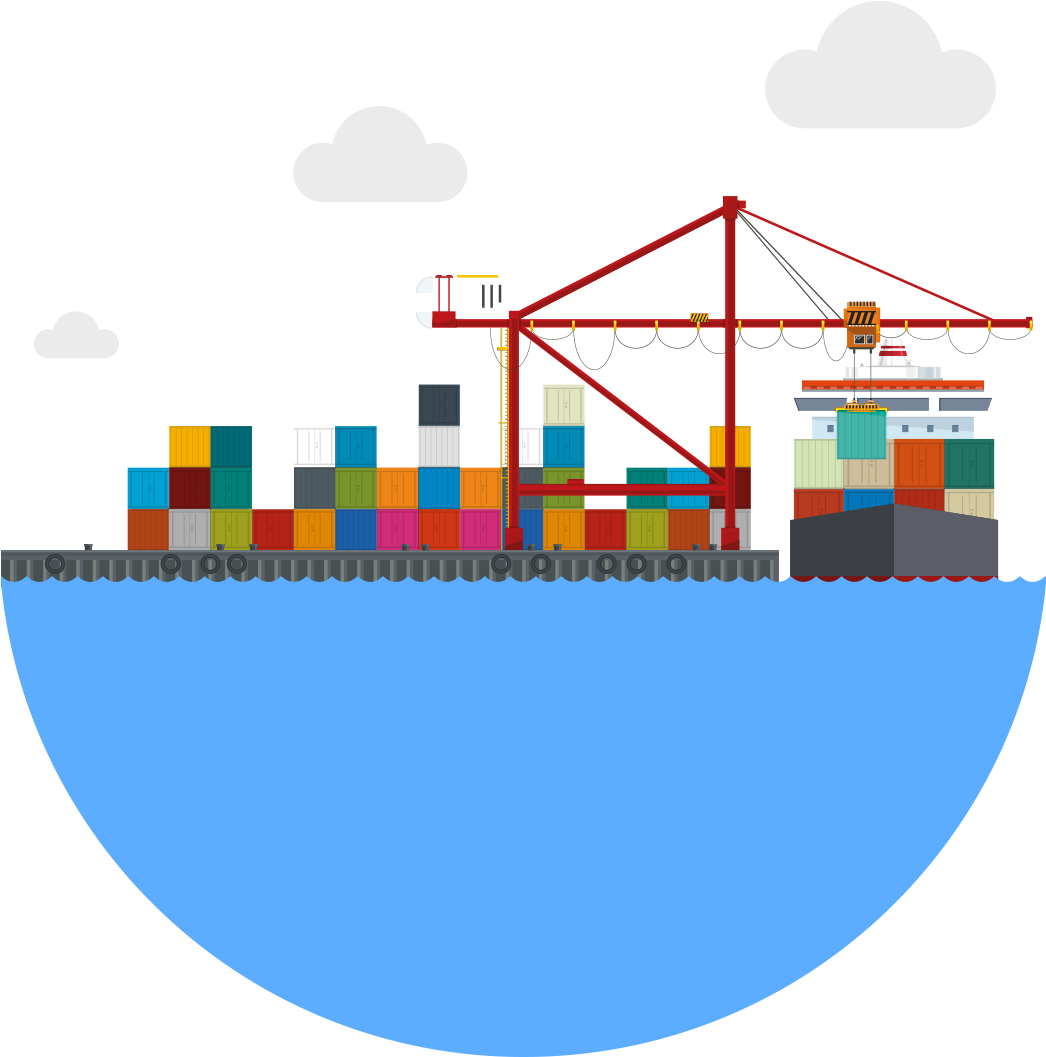 When Choosing Uniexpress For Lcl Sea Freight - Illustration Clipart (1264x1196), Png Download