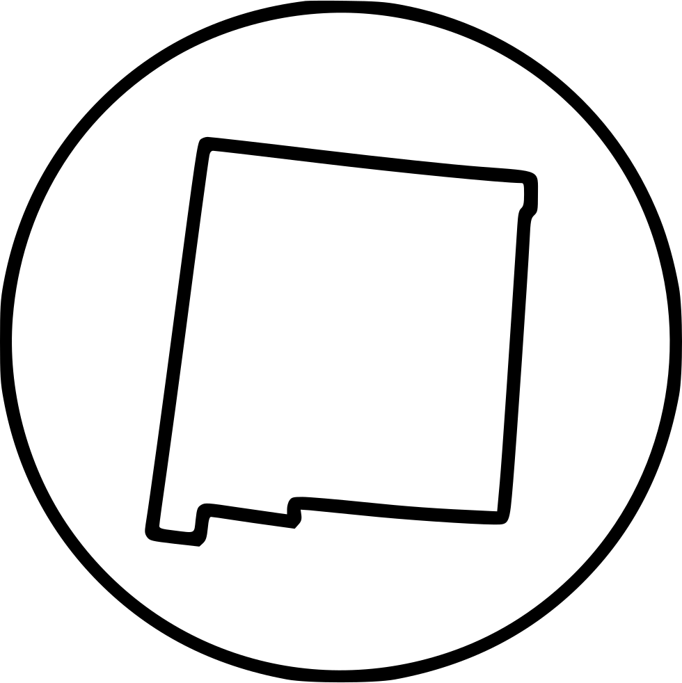 New Mexico Comments - Line Art Clipart (980x982), Png Download