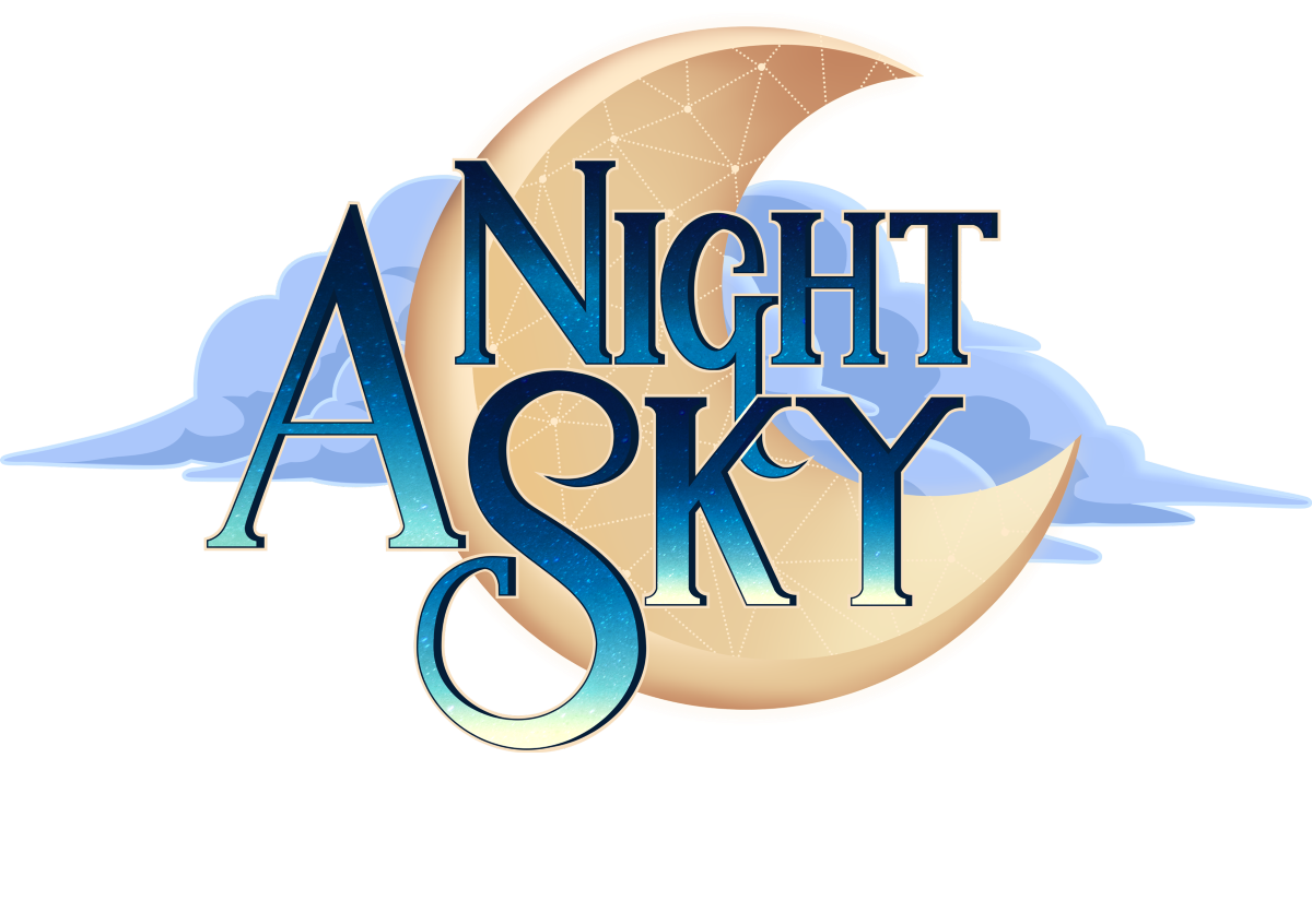 Night Sky Clipart Transparent - Night Sky Logo Png (1200x846), Png Download