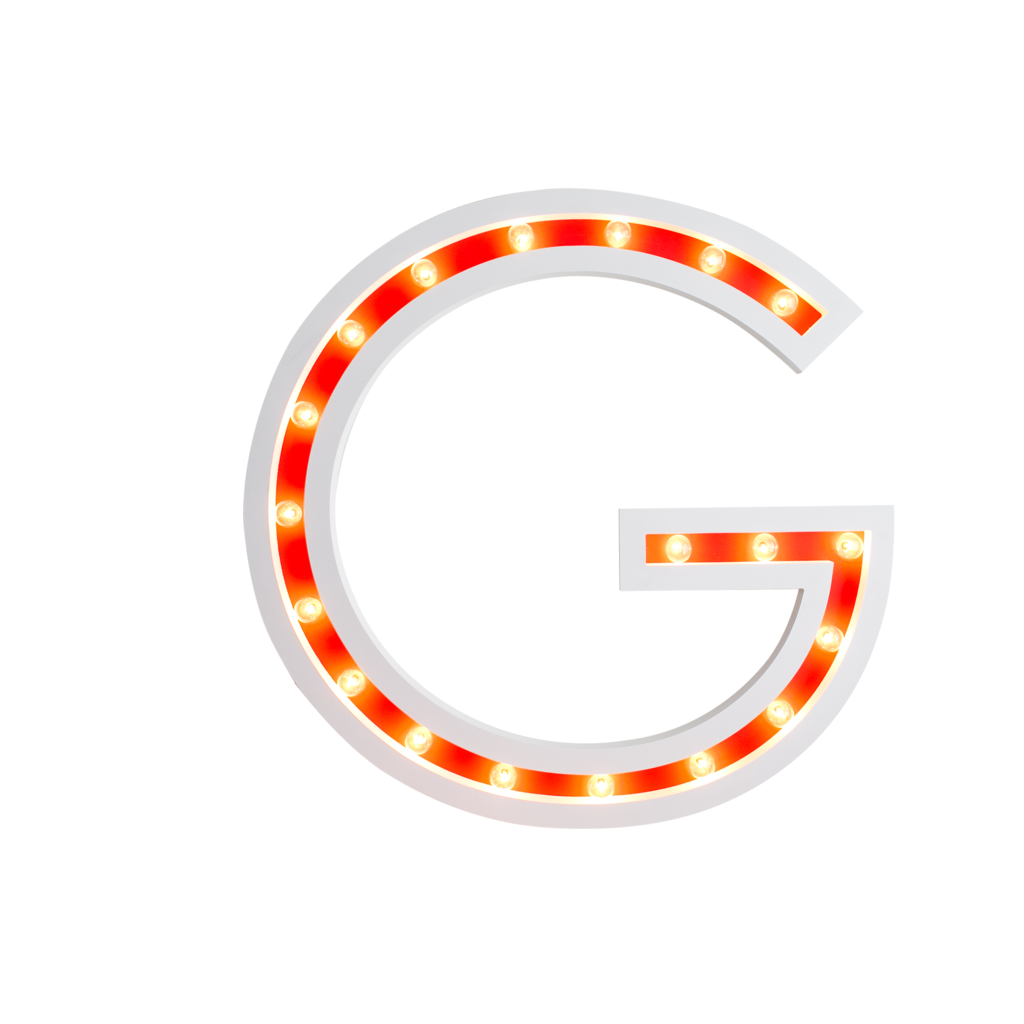 36" Alphabet Marquee - Circle Clipart (1024x1024), Png Download