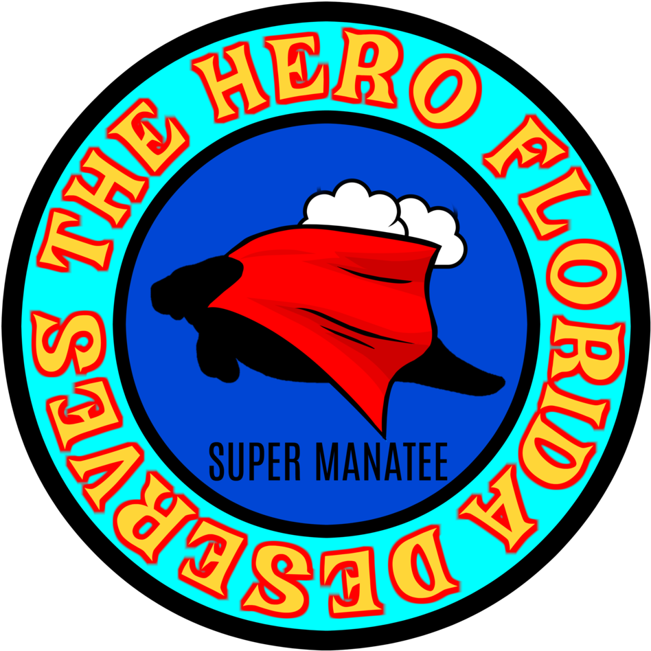 Florida Super Man Atee The Hero Florida Deserves Mug Clipart (1024x1024), Png Download