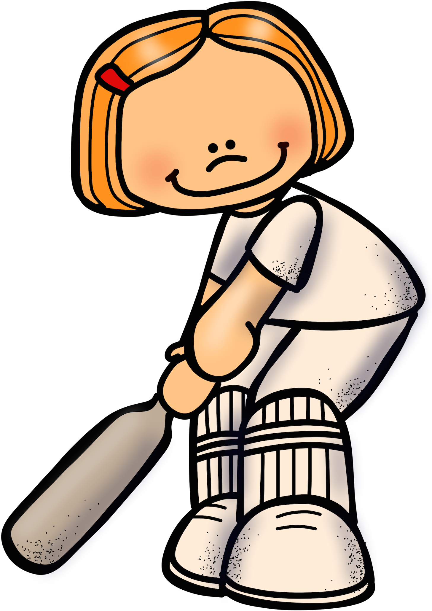 Cricket-girl Clipart (1481x2100), Png Download