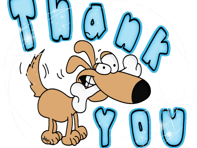 Thank You Clipart Puppy - Dog - Png Download (640x480), Png Download