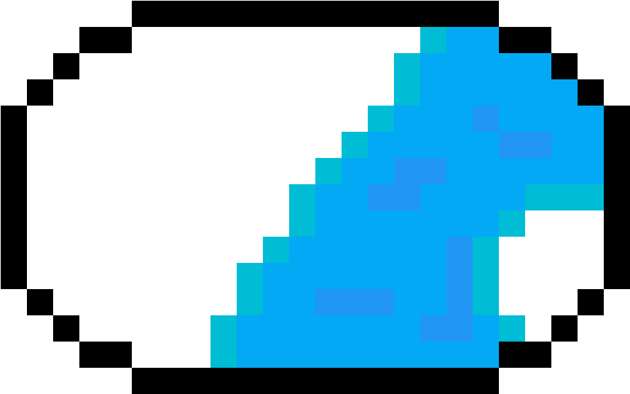 Eyeball - Pixel Art Emoji Clipart (1184x1184), Png Download