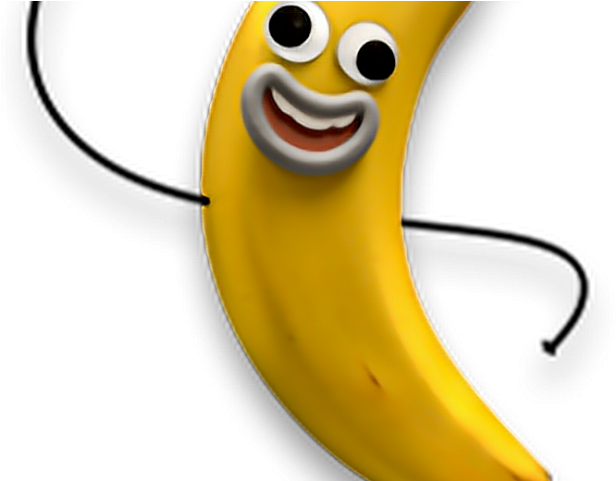 Smiley Clipart Banana - Gambol Png Transparent Png (640x480), Png Download