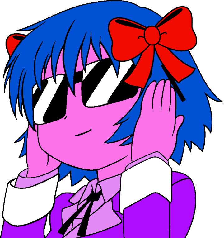 This Is Nice Board / Bury Pink Gril - Hidamari Sketch Yuno Clipart (720x764), Png Download