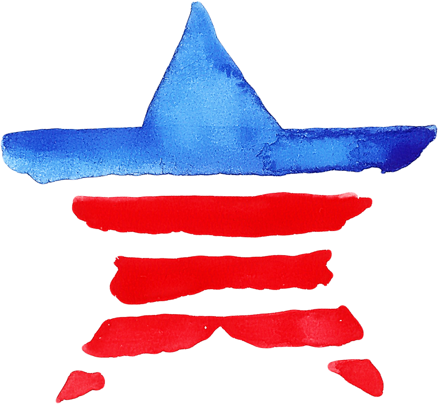 Clipart Star Memorial Day - Png Download (1500x1411), Png Download