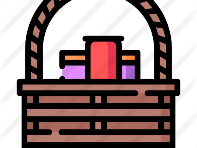 Picnic Basket Clipart Nature - Png Download (640x480), Png Download