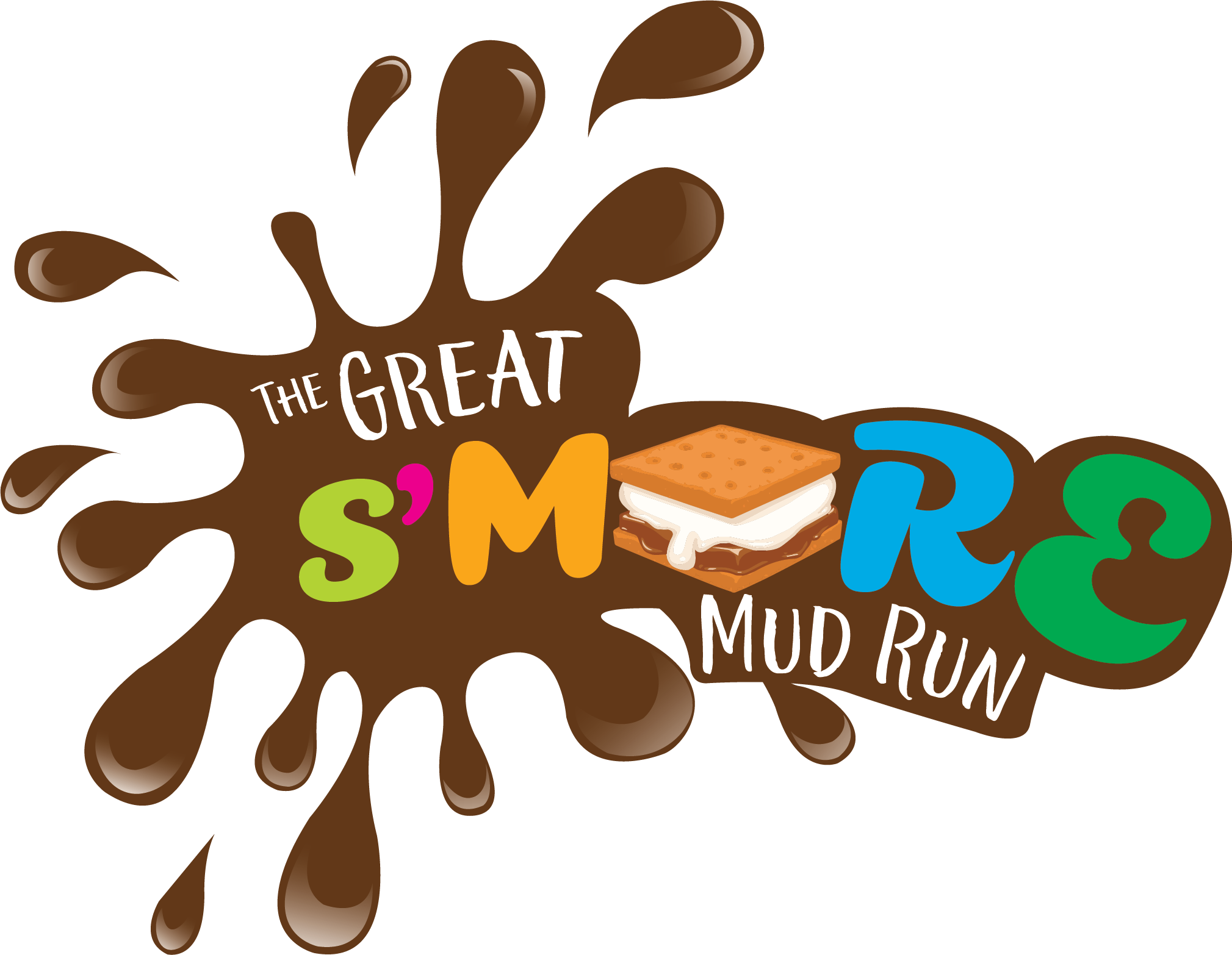 The Great S'more Mud Run - Illustration Clipart (1280x992), Png Download